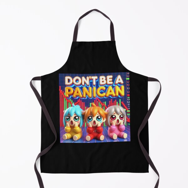 Item preview, "Don't Be a Panican - Chibi Traders Trio" designed and sold by MySheetMusicArt.