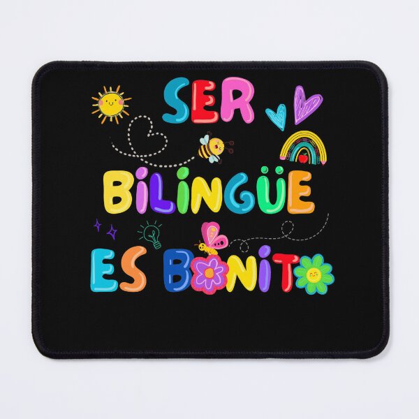 Item preview, Ser Bilingüe Es Bonito – Bilingual Pride Colorful Design designed and sold by Teacher2Nerds.