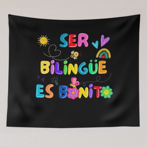 Item preview, Ser Bilingüe Es Bonito – Bilingual Pride Colorful Design designed and sold by Teacher2Nerds.
