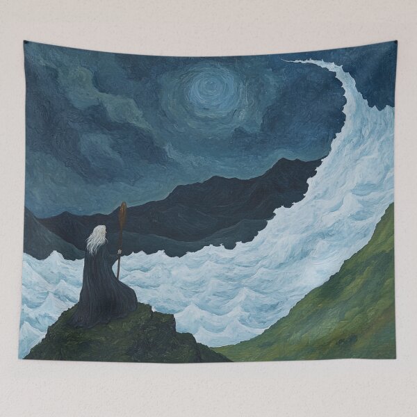 Item preview, Hel | Post-impressionist painting style designed and sold by ComicsFactory.