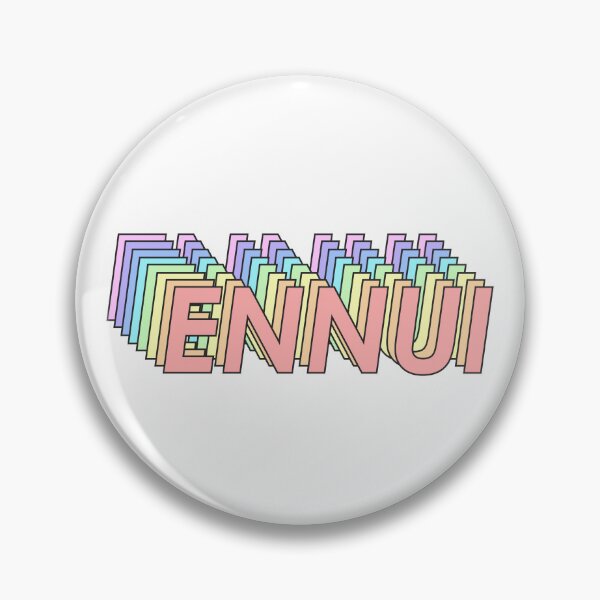 Item preview, ENNUI designed and sold by oddwonders.