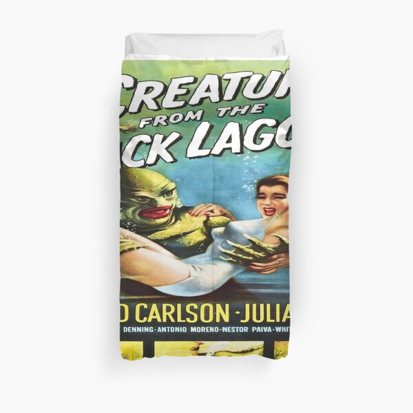 Vintage poster - Creature from the Black Lagoon Duvet Cover