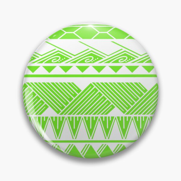 Item preview, White and Neon Green Tribal Pattern designed and sold by Steeb757.