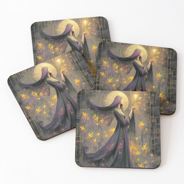 Item preview, Luminous Bloom: The Starlight Weaver of Whispering Gardens designed and sold by bloorose.