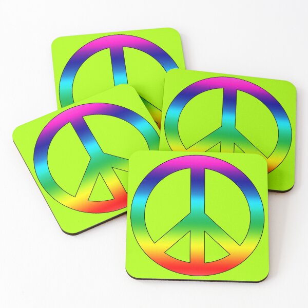 Item preview, peace and love, wear them with pride whenever you feel with the energy of the rainbow. designed and sold by rikyfreestyle.