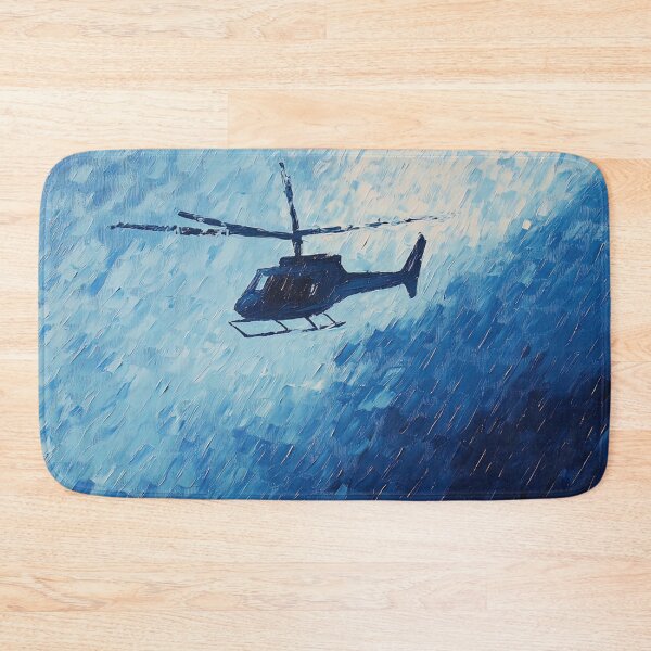Item preview, Helicopter | Post-impressionist painting style designed and sold by ComicsFactory.