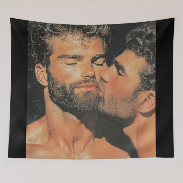 Item preview, Head Portrait - A good morning kiss designed and sold by ChanningsPinups.