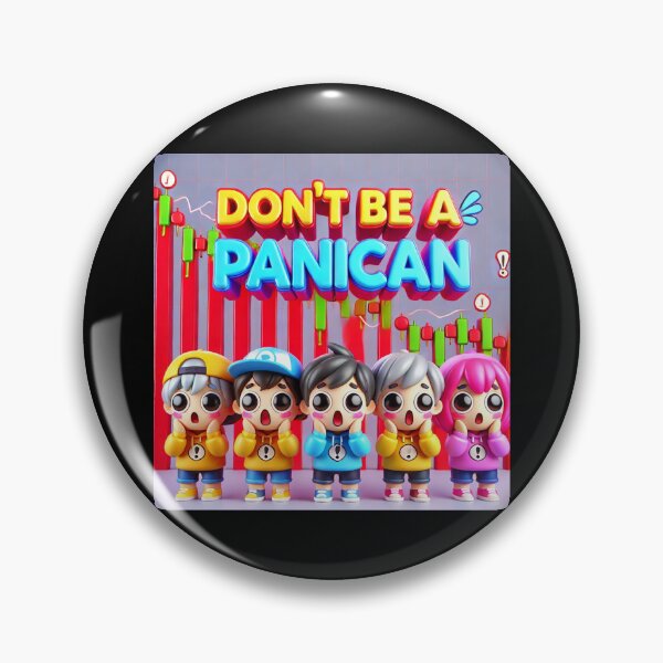 Item preview, "Don't Be a Panican - Colorful Chibi Group" designed and sold by MySheetMusicArt.