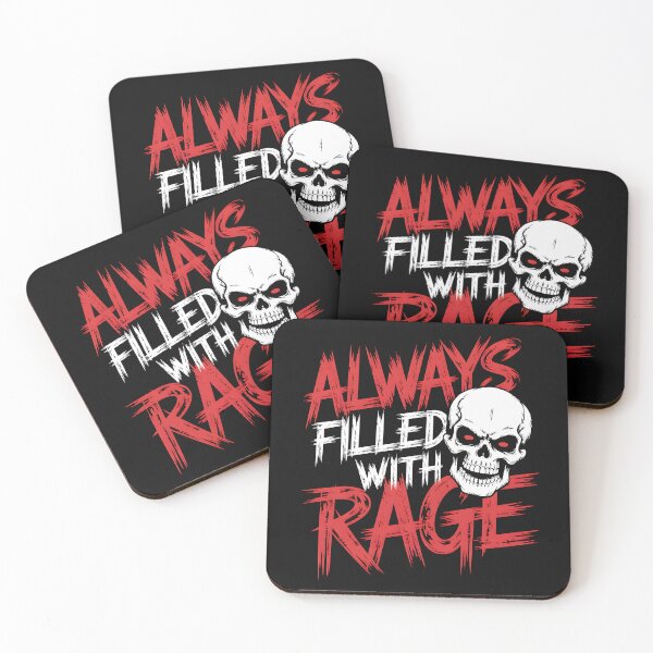 Item preview, Always Filled with Rage in the style of punk rock fury designed and sold by Pawel Oska.