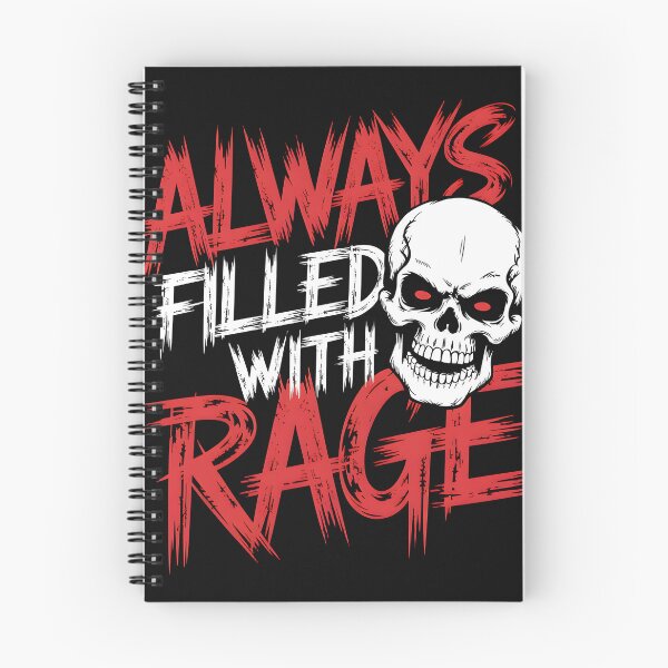 Item preview, Always Filled with Rage in the style of punk rock fury designed and sold by Pawel Oska.