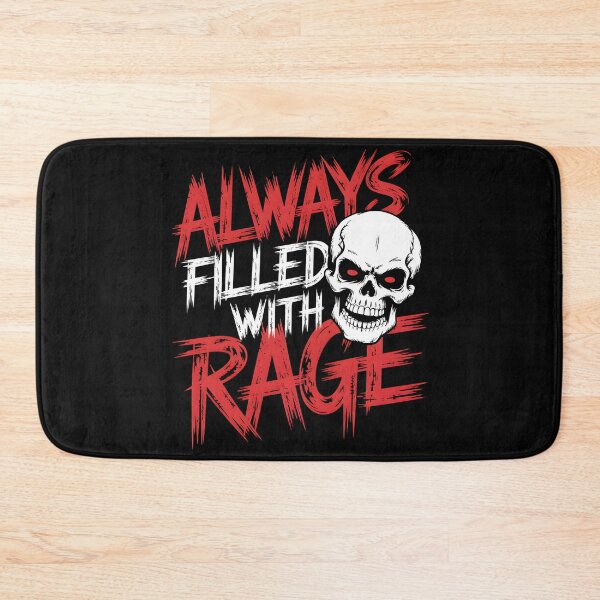 Item preview, Always Filled with Rage in the style of punk rock fury designed and sold by Pawel Oska.