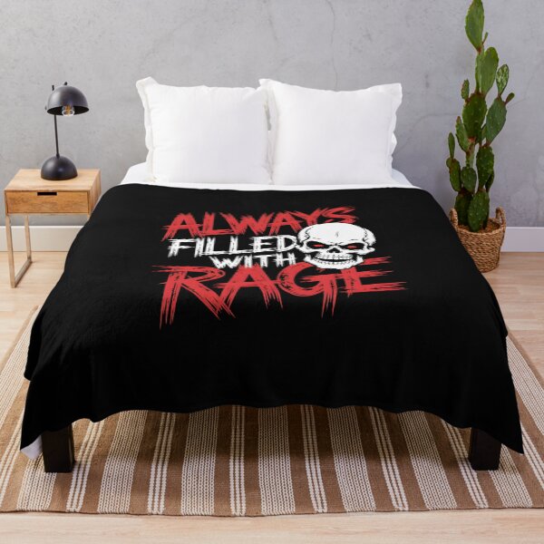 Item preview, Always Filled with Rage in the style of punk rock fury designed and sold by Pawel Oska.