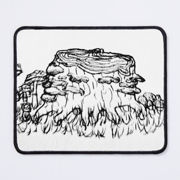 Item preview, Old Stump - B&W designed and sold by Whimsicalplace.