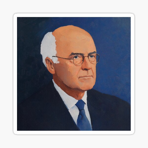 Item preview, Helmut Kohl | Post-impressionist painting style designed and sold by ComicsFactory.