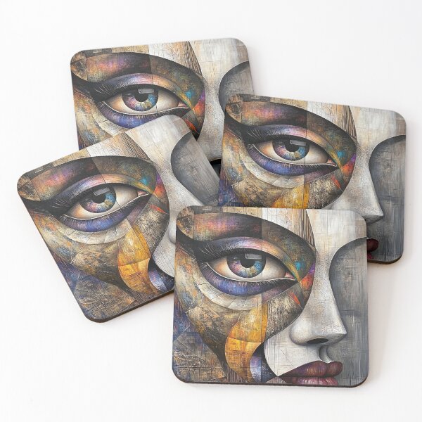 Item preview,  Kaleidoscope Gaze: A Fragmented Portrait of Perception designed and sold by bloorose.