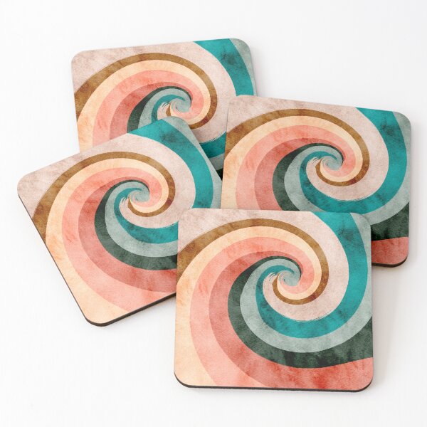 Item preview, Swirly Red Wave designed and sold by maccm.