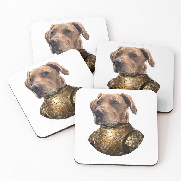 Item preview, Labrador Knight designed and sold by Moody Mystic Art.