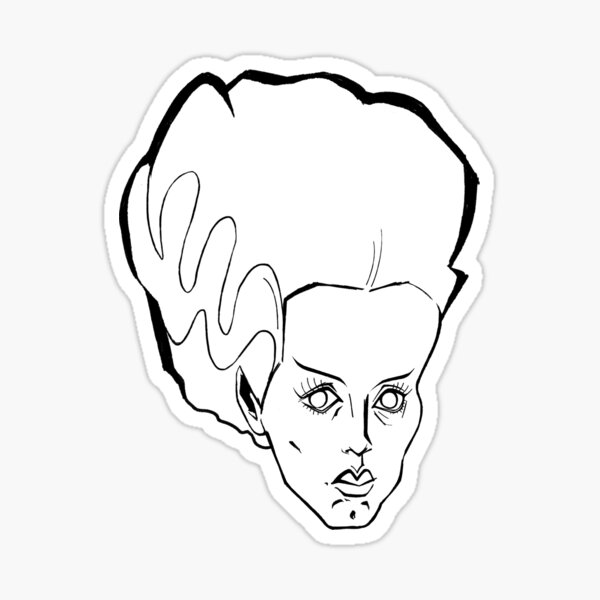 Item preview, Bride of Frankenstein  designed and sold by Pierrotmoon.