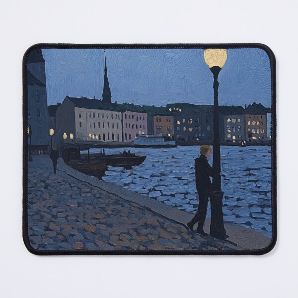 Item preview, Helsingborg | Post-impressionist painting style designed and sold by ComicsFactory.