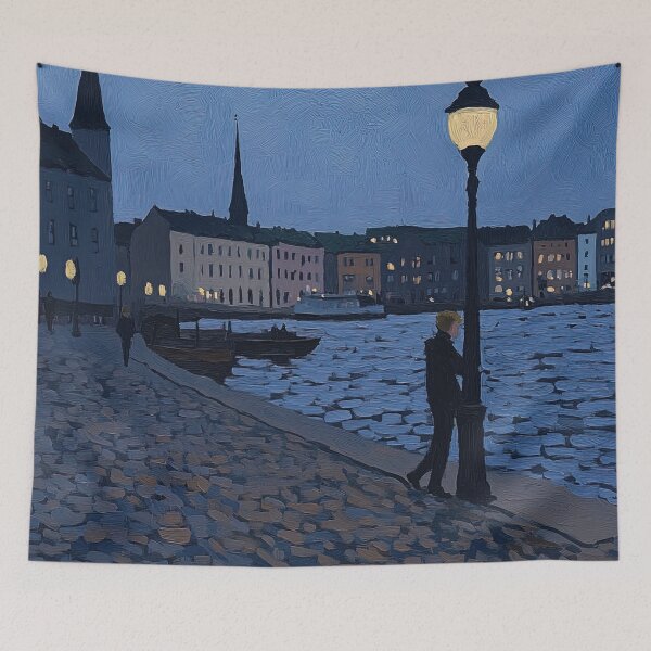Item preview, Helsingborg | Post-impressionist painting style designed and sold by ComicsFactory.