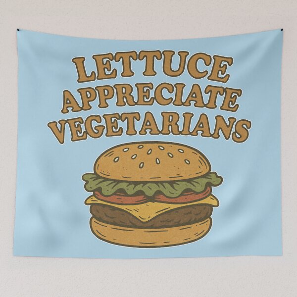 Item preview, Lettuce Appreciate Vegetarians designed and sold by zzz888.