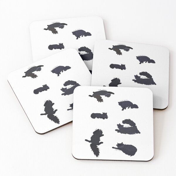 Item preview, Gatitos siberianos soñolientos designed and sold by Not-Kat.
