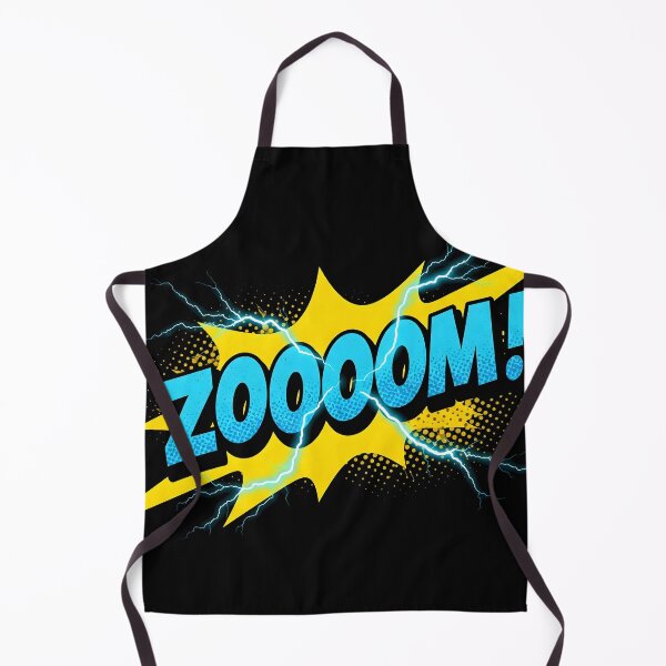 Item preview, Dynamic Cartoon "ZOOOOOM!" with Electric Effect T-Shirt designed and sold by Ink & Quip.