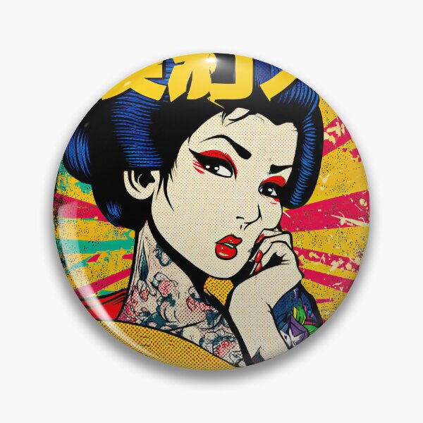 Artikelvorschau, Geisha Pop Revolution entworfen und verkauft von Retro Type.