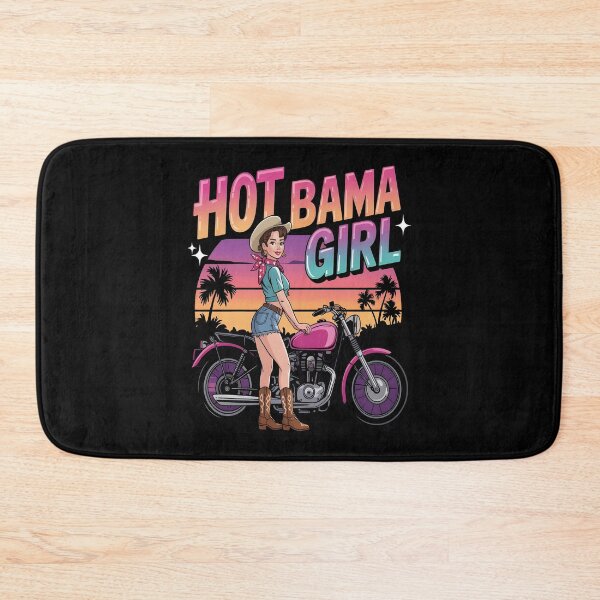 Item preview,  Hot Bama Girl  Retro Neon Glow - Fun, Flirty and Nostalgic  designed and sold by al21ex.