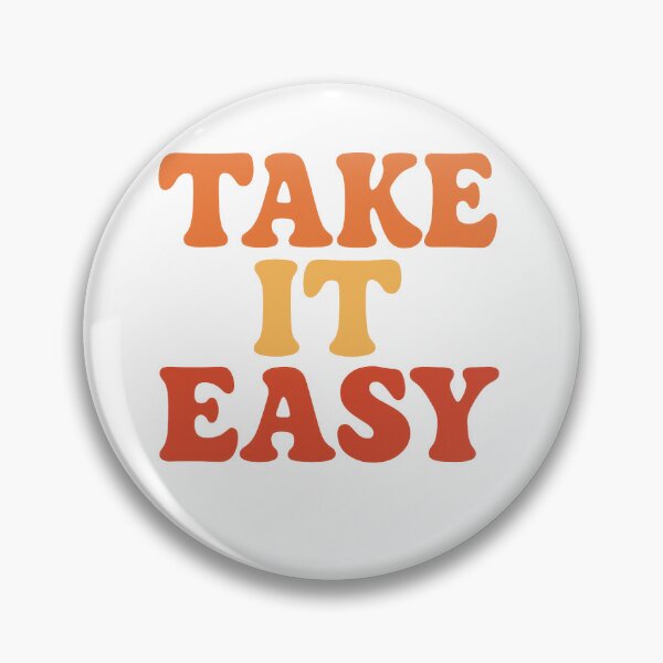 Item preview, Retro Take It Easy Typography Design designed and sold by bardyshborys.