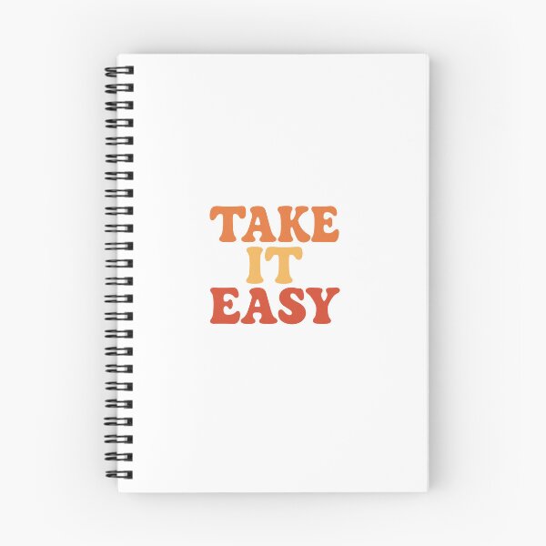 Item preview, Retro Take It Easy Typography Design designed and sold by bardyshborys.