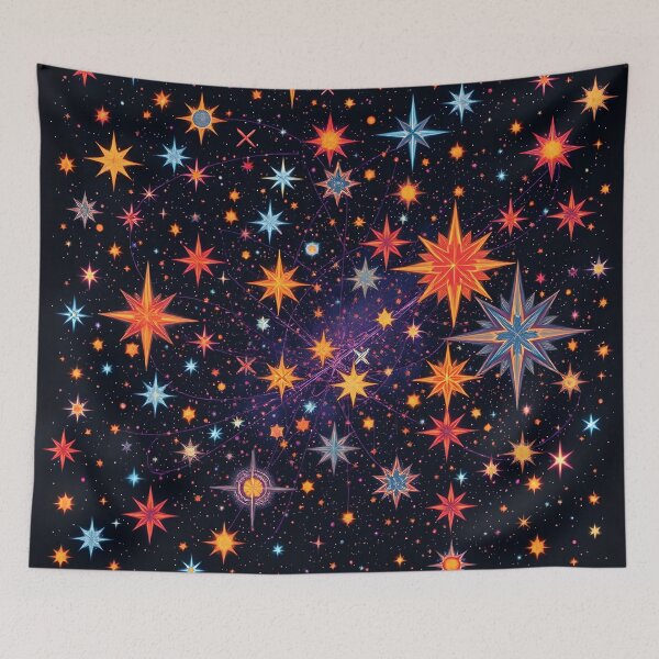 Item preview, Estrellas 3 designed and sold by HebaRK Studio.