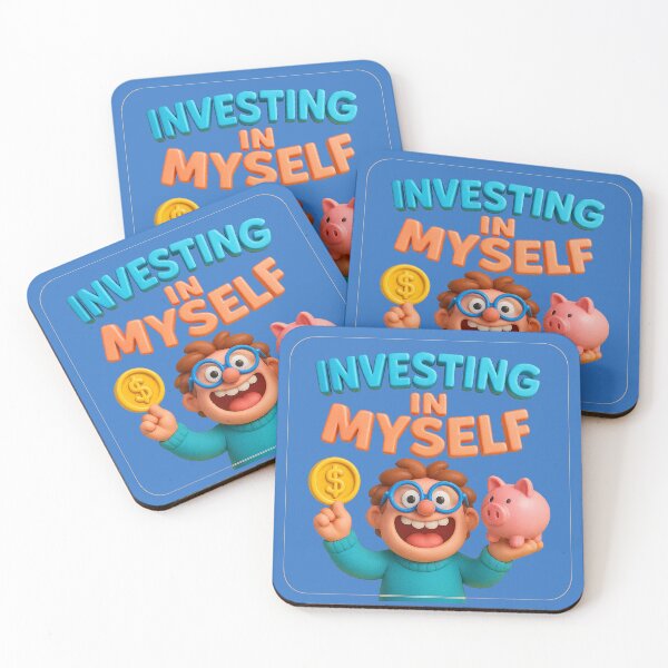 Item preview, Invest in myself – cartoon design for self-improvement designed and sold by Girih.