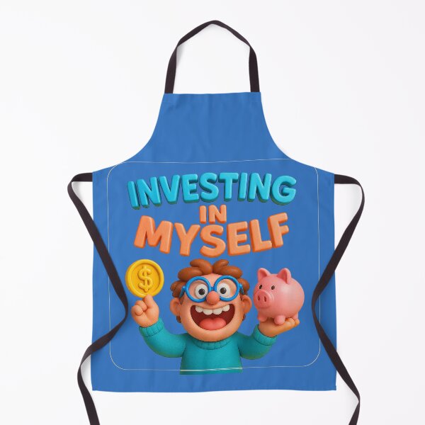 Item preview, Invest in myself – cartoon design for self-improvement designed and sold by Girih.