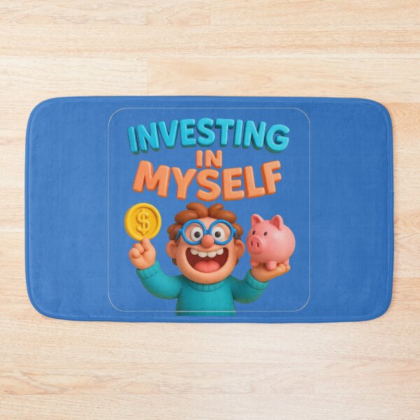 Item preview, Invest in myself – cartoon design for self-improvement designed and sold by Girih.
