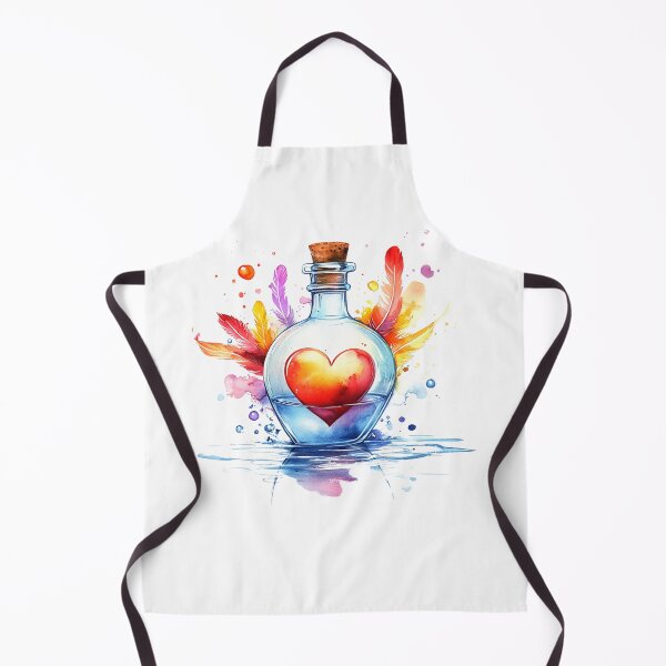 Item preview, Potion of Passion: Heart in a Bottle designed and sold by Small Mandarin.