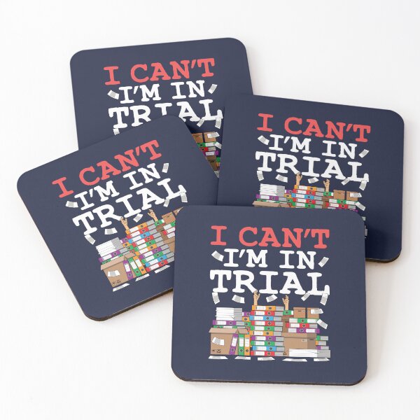 Item preview, Trial Lawyer I Can't I'm In Trial designed and sold by jaygo.