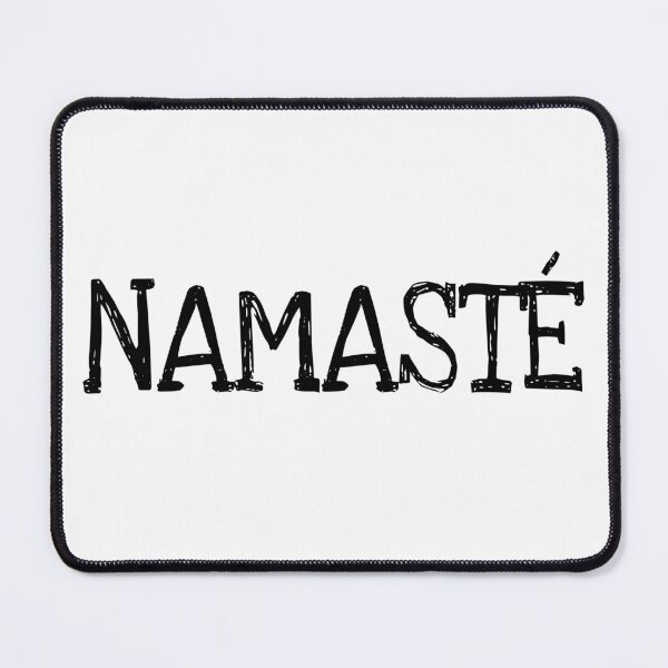 Item preview, Simple black namaste designed and sold by ZenNature.