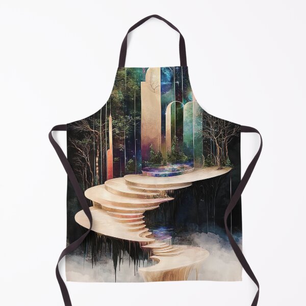 Item preview, Celestial Ascent: The Whispering Stairway to Cosmic Realms designed and sold by bloorose.
