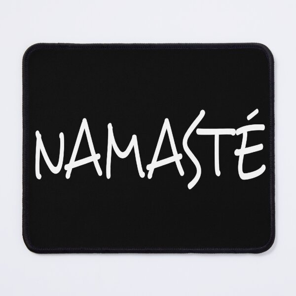 Item preview, Simple White Namasté designed and sold by ZenNature.