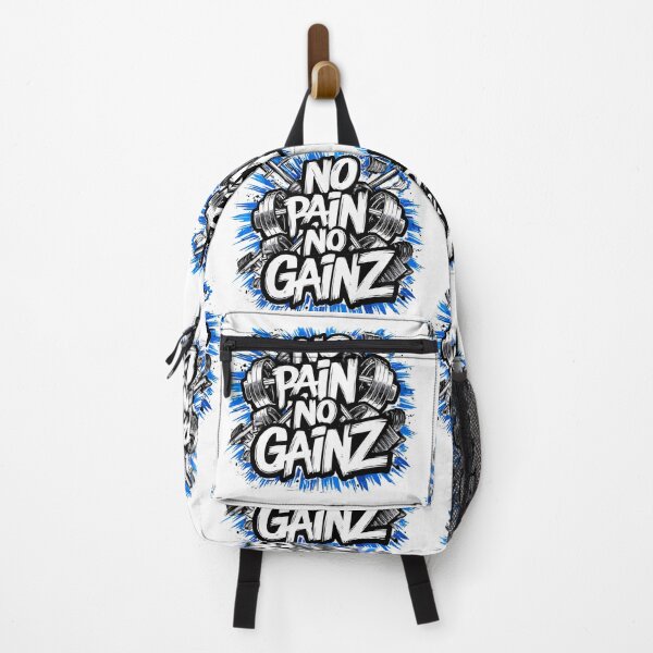 Item preview, No Pain No Gainz Gym Motivation designed and sold by Malutki-pl.