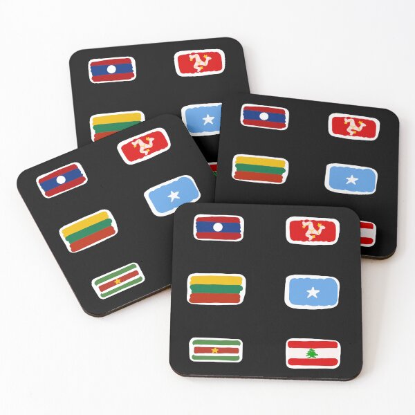 Item preview, Mini doodled flags #2 designed and sold by eveyting.