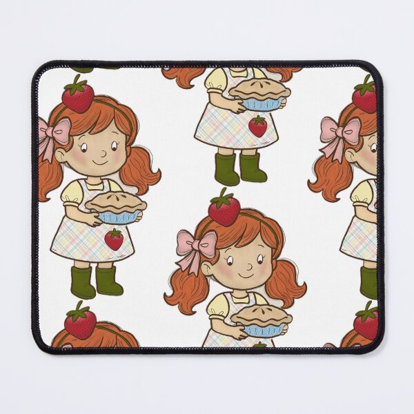 Item preview, Strawberry Pie Girl – Retro Storybook Character designed and sold by toastysketches.