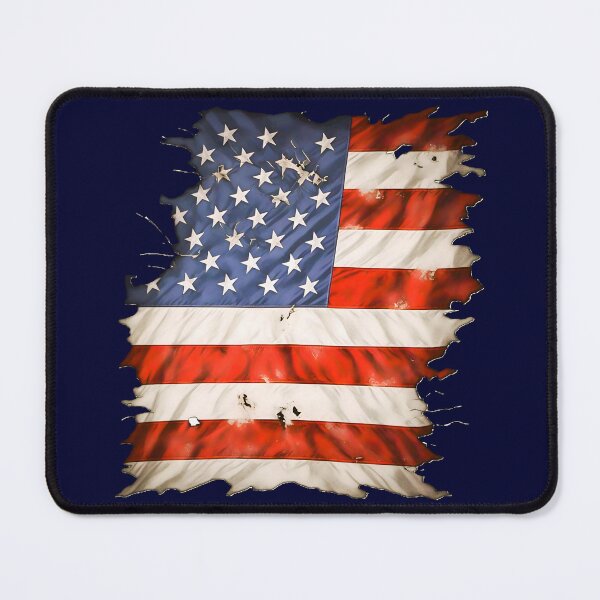 Item preview, Torn US flag designed and sold by BUCHELI-ART..