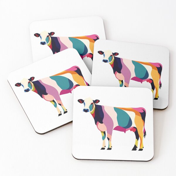 Item preview, Abstract Friesian Cow - Multicolored 2 designed and sold by SparroCreative.