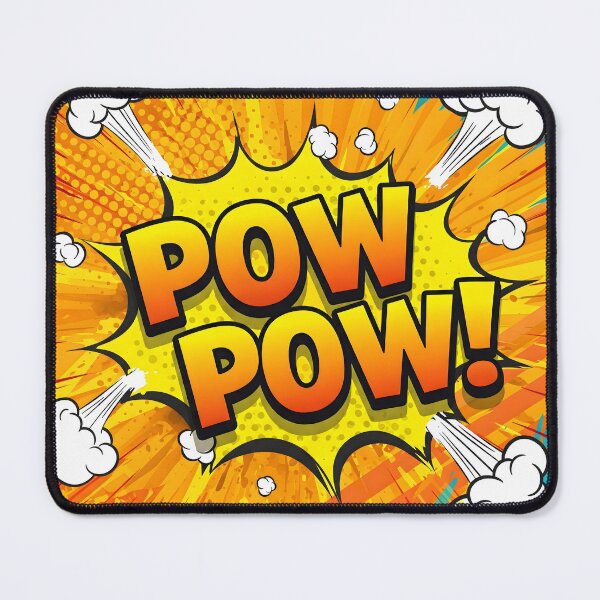 Item preview, Funny Cartoon POW POW! Duo Hit Tee designed and sold by Ink & Quip.