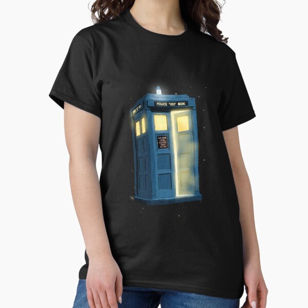 Vista previa del artículo con la obra «La TARDIS», diseñado y vendido por doctahdisco.