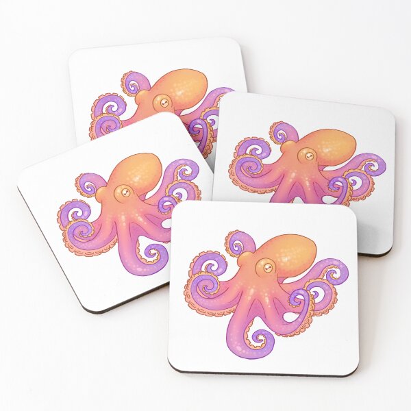 Item preview, Sunset Octopus designed and sold by m0ssg1rl.