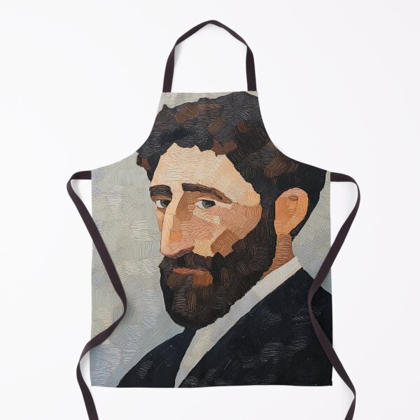 Item preview, Henry David Thoreau | Post-impressionist painting style designed and sold by ComicsFactory.