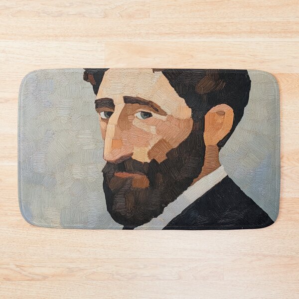Item preview, Henry David Thoreau | Post-impressionist painting style designed and sold by ComicsFactory.